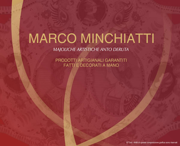 Marco Minchiatti Majoliche - Kikom Studio Grafico Foligno
